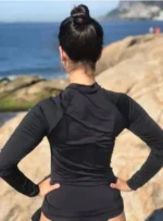 Blusa Praia Feminina Uv Camiseta Com Proteção Fator Uv50 - Imagen 3